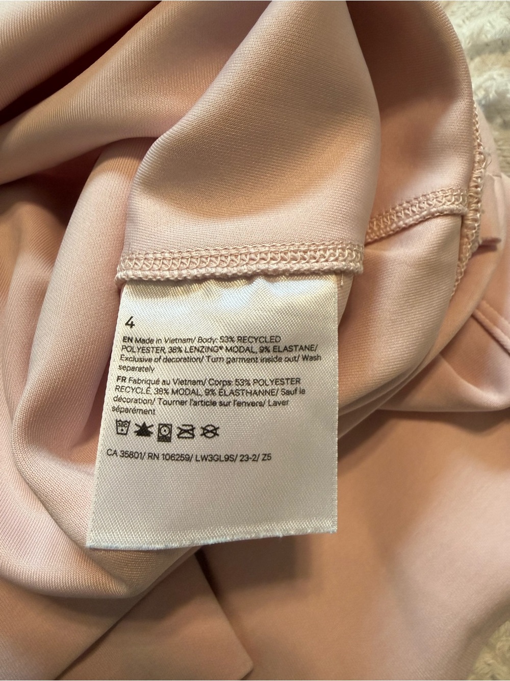 lululemon athletica Blush Pink Sweatshirt - Picture 3 of 3